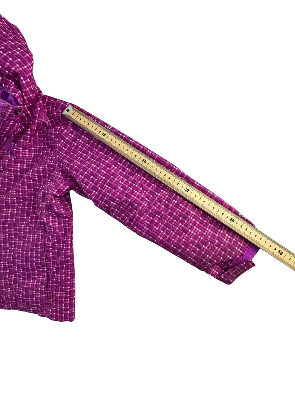 Columbia Girls' Pink & Purple interchange Hooded Snow Jacket